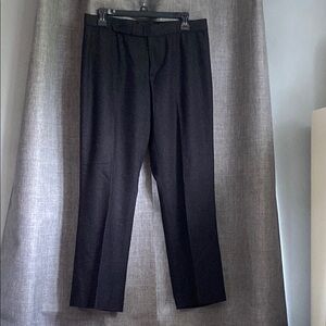 Ralph Lauren Italy Gray Wool Pants Sz 12